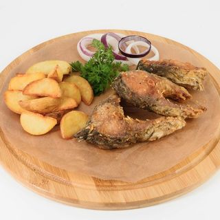 Сазан жаренный