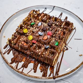 Classic waffle M&M's