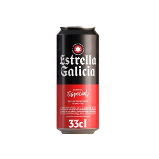 Cerveza Estrella Galicia 330 Ml.