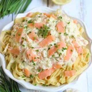 Pätes au Saumon