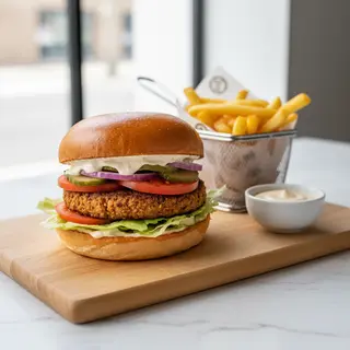 Meniu Vegan burger