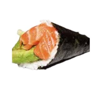Temaki de salmón y aguacate