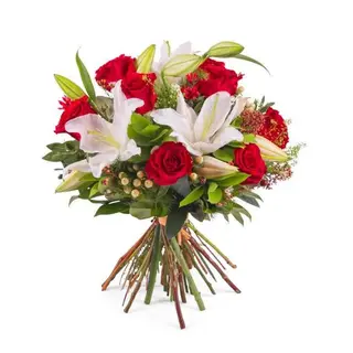 Ramo De Flores Y Rosas 