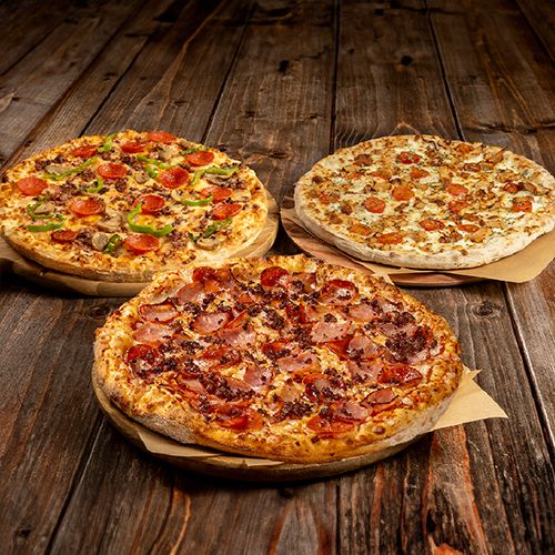 3 Pizzas Medianas