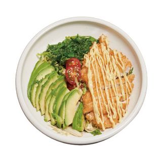 Ensalada de pollo y aguacate