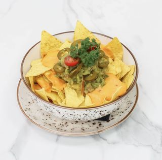 Nachos Con Pico De Gallo