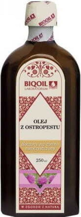 Olej z ostropestu tłoczony na zimno 250ml BIOOIL
