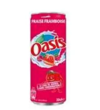Oasis Fresa-Frambuesa (330 Ml.)