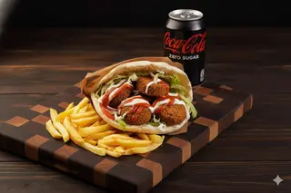 PANINO/PIADA FALAFEL + FRIES + BIBITA