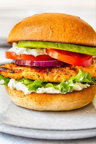 Grilled chicken  Burger