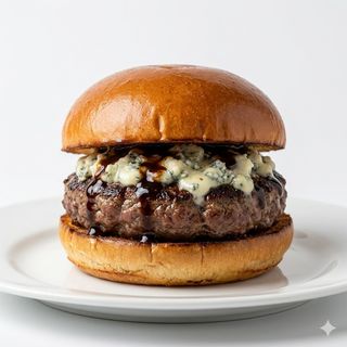 Hamburguesa Con Roquefort