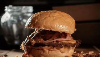 Rib beast burger