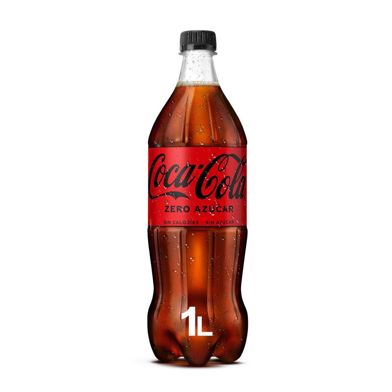 Coca-Cola Zero Azúcar botella 1L