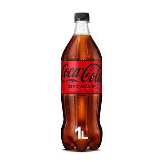 Coca-Cola Zero Azúcar botella 1L.