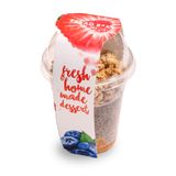 Budincă de chia cu unt de arahide