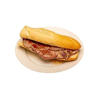 Bocadillo de panceta (B)