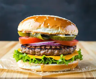 Vegetarian burger