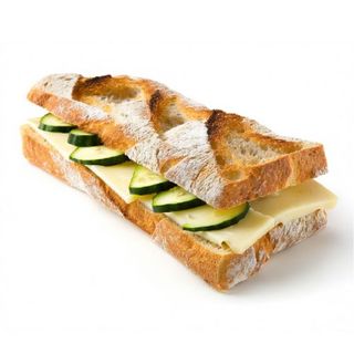 Bocadillo De Calabacín Y Queso Majorero