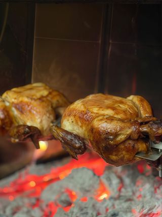 1/2 pollo a la brasa