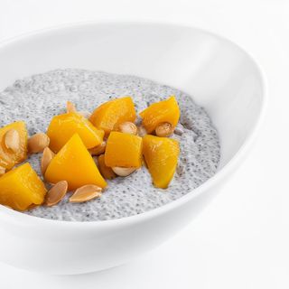 Peach Chia Pudding