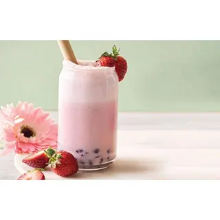 Raspberry Fruit Boba