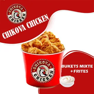 Bucket Mixte avec Frites