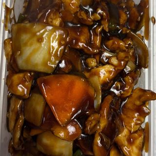 Pollo Con Salsa Tausi Soja Negra