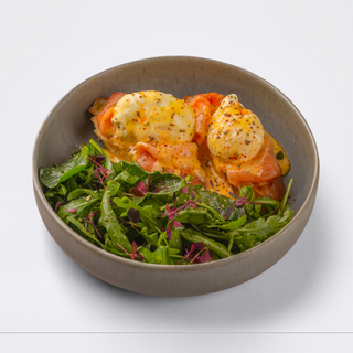 Яйцо Бенедикт с трюфельным соусом "Голландез" (270 гр.)