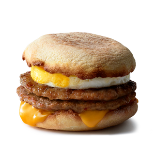 ორმაგი მაფინი კვერცხით და ხორცით