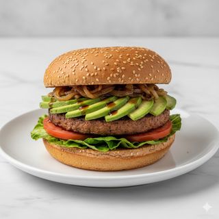 Burger Con Aguacate
