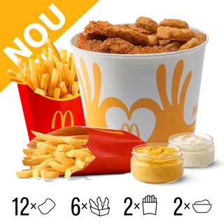 McNuggets-Strips Bucket