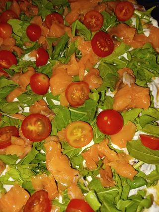 Focaccia Salmonata 