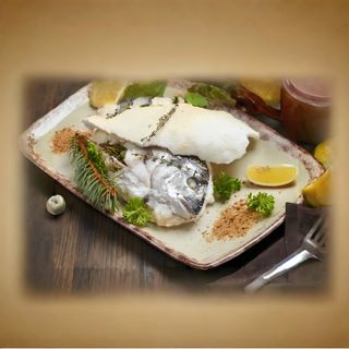 Дорадо в солевом панцире