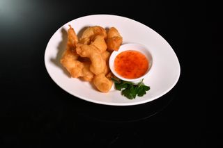 136. Gamberi fritti