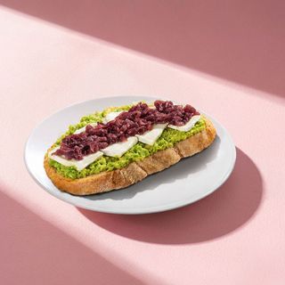 Avo & Queso Toast