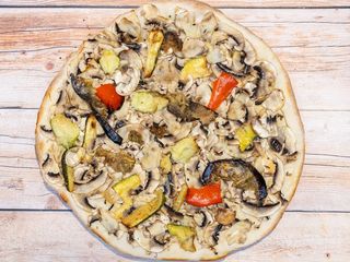 Focaccia con verdura