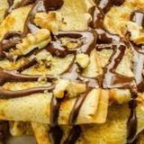 Crepe De Chocolate Con Nueces