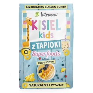 Kisiel kids z tapioki o smaku ananasowym 30g Intenson