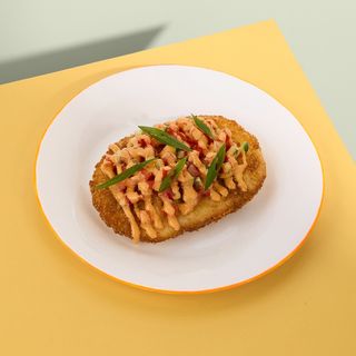 Спайсі-шніцель з овочевою сальсою