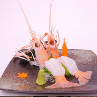 409. Sashimi di scampi - 3 pezzi