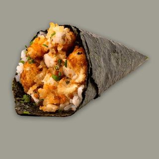 Temaki de Camarão Tempura