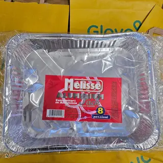Vaschetta alluminio 8 porzioni