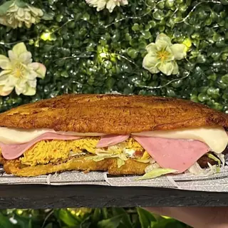 Patacon mechada plátano amarillo 