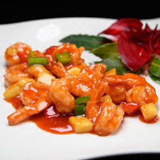 Gamberetti in agrodolce