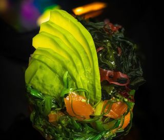 Ensalada De Algas Y Pescado