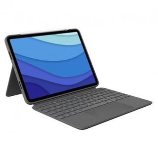 Funda Con Teclado Logitech Combo Touch Gris Para Ipad Pro 11'' - 5099206095250