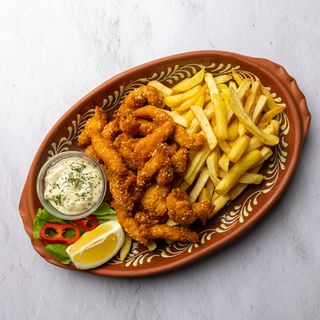 Pohovani pileći štapići