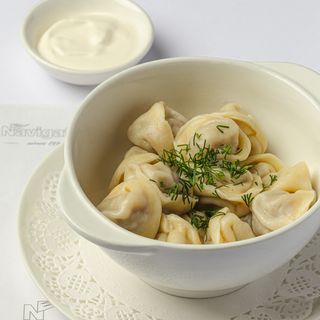 Пельмени отварные (баранина) (250 гр.)