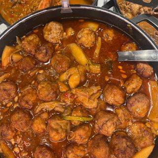 Mandonguilles carn amb salsa de poma (5 uds.)