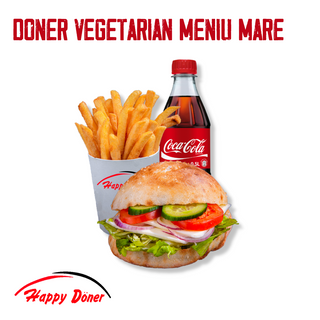 Doner vegetarian meniu mare